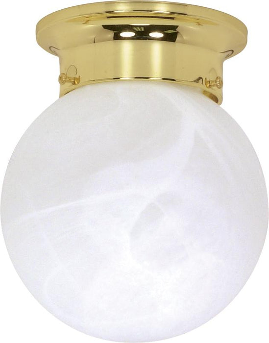 1 LT - 6" BALL FLUSH FIXTURE