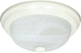 2 LIGHT ES 15" FLUSH MOUNT