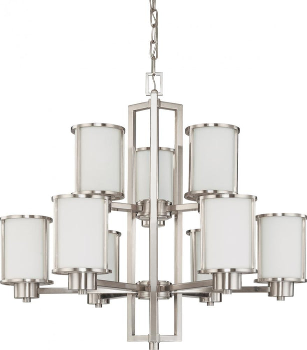 ODEON 2TIER 9 LT CHANDELIER