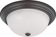 3 LIGHT 15"FLUSH MOUNT