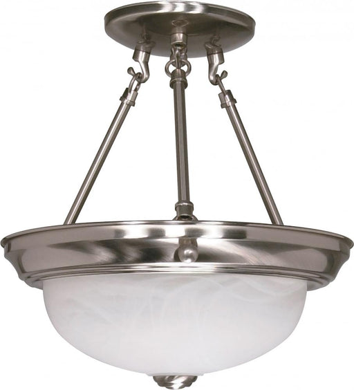 2 LIGHT ES 11" SEMI-FLUSH