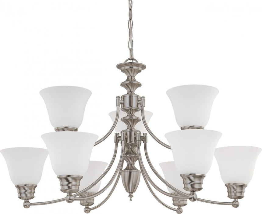 EMPIRE 9 LIGHT CHANDELIER