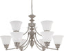 EMPIRE 9 LIGHT CHANDELIER