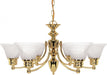 EMPIRE 6 LT CHANDELIER