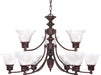 EMPIRE 9 LT CHANDELIER