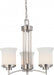 HARMONY 3 LIGHT CHANDELIER