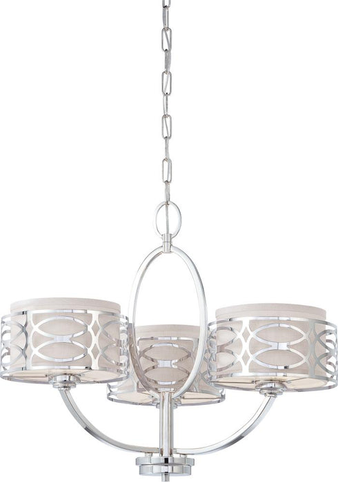 HARLOW 3 LIGHT CHANDELIER