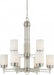 WRIGHT 9 LIGHT CHANDELIER