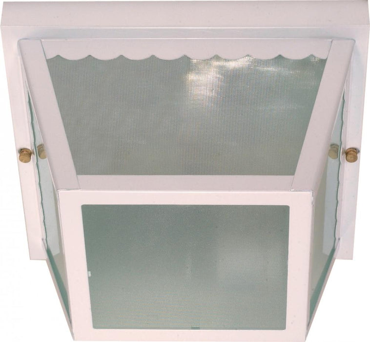 2 LT 10" CARPORT FLUSH FIXTURE