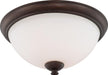 PATTON 3 LIGHT FLUSH DOME