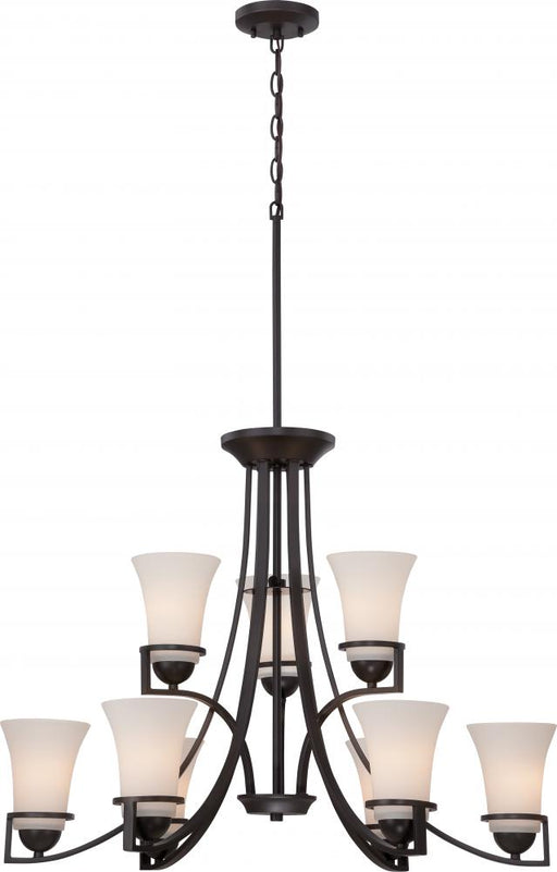 NEVAL 9 LT- 2 TIER CHANDELIER