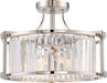 KRYS 3 LIGHT SEMI FLUSH