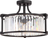 KRYS 3 LIGHT SEMI FLUSH