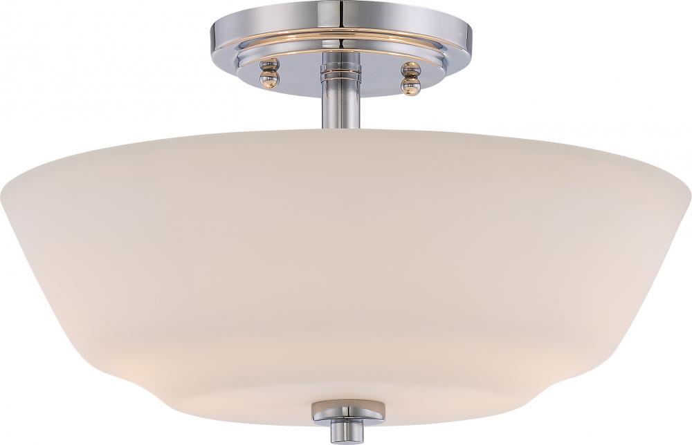 WILLOW 2 LT SEMI FLUSH