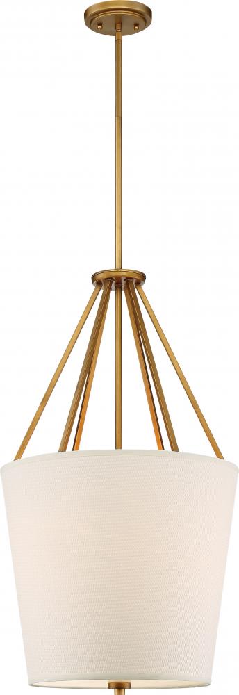 SENECA 3 LIGHT 17" PENDANT