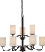 WILLOW 9 LT 2 TIER HANGNG FXTR