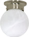 1 LT - 6" BALL FLUSH FIXTURE