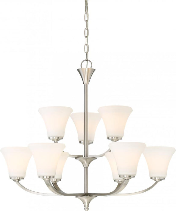 FAWN 9 LIGHT CHANDELIER