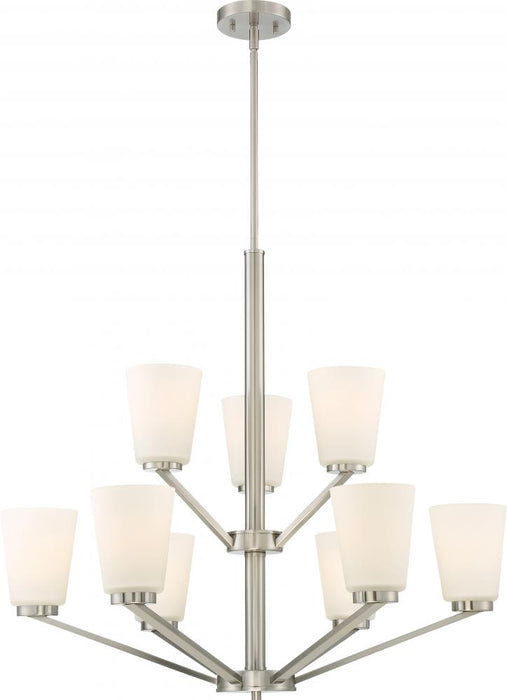 NOME 9 LIGHT CHANDELIER