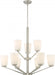 NOME 9 LIGHT CHANDELIER