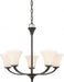 FAWN 5 LIGHT CHANDELIER