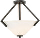 NOME 2 LIGHT SEMI FLUSH