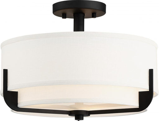 FRANKIE 3 LIGHT SEMI FLUSH