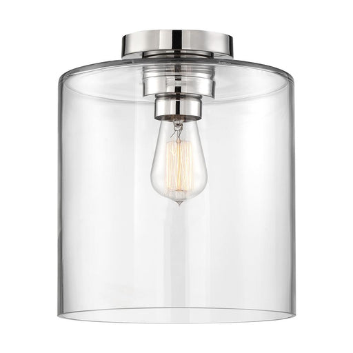 CHANTECLEER 1 LIGHT SEMI FLUSH