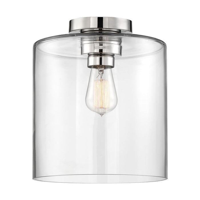 CHANTECLEER 1 LIGHT SEMI FLUSH