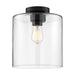 CHANTECLEER 1 LIGHT SEMI FLUSH