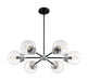 AXIS 6 LIGHT CHANDELIER