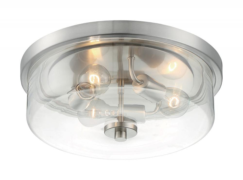 SOMMERSET 3 LIGHT FLUSH MOUNT