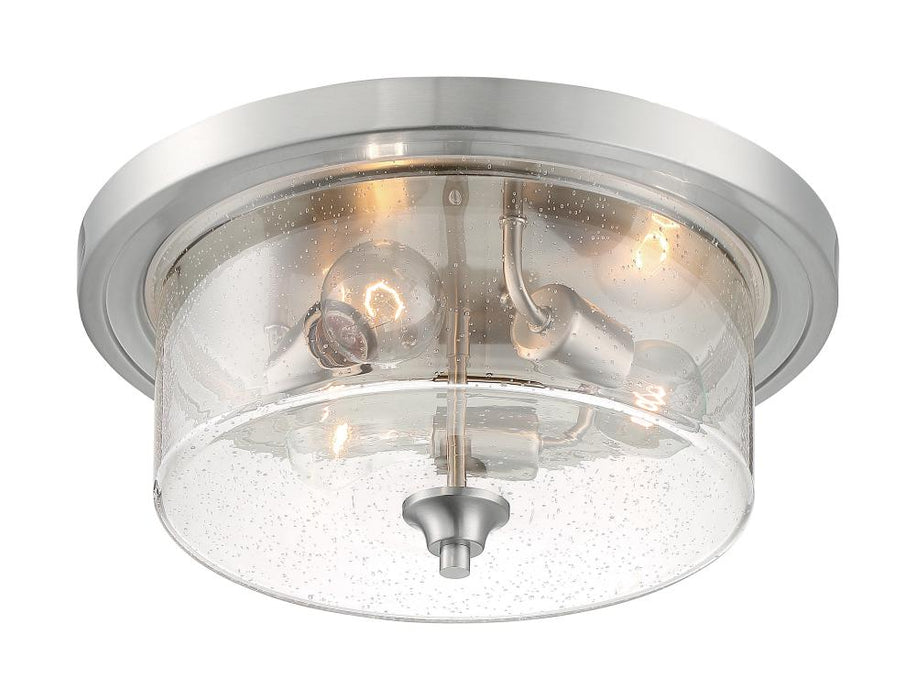 BRANSEL 3 LIGHT FLUSH MOUNT