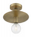 BIZET 1 LIGHT SEMI FLUSH