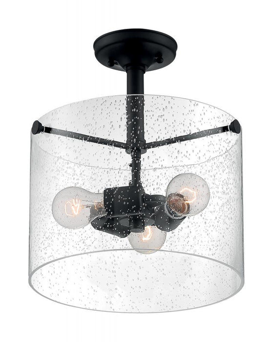 BRANSEL 3 LIGHT SEMI FLUSH