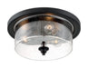 BRANSEL 3 LIGHT FLUSH MOUNT