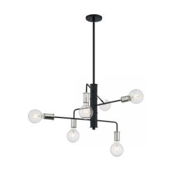 RYDER 6 LIGHT CHANDELIER