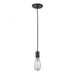 Menlow Park 1-Light Mini Pendant in Oiled Bronze