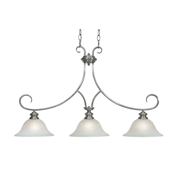 Lancaster 3 Light Linear Pendant