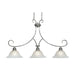 Lancaster 3 Light Linear Pendant