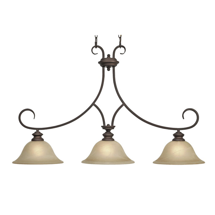 Lancaster 3 Light Linear Pendant