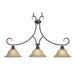 Lancaster 3 Light Linear Pendant