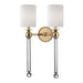 2 LIGHT WALL SCONCE