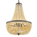 Rylee 6 Light Forged Bronze Chandelier