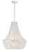 Rylee 6 Light Matte White Chandelier