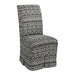 Ambrosia Driftwood Parsons Chair (Skirted) - COVER ONLY