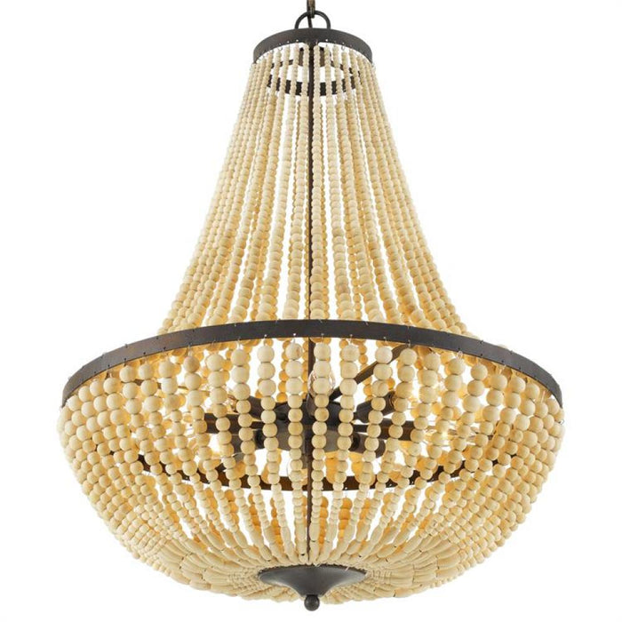 Rylee 8 Light Forged Bronze Chandelier