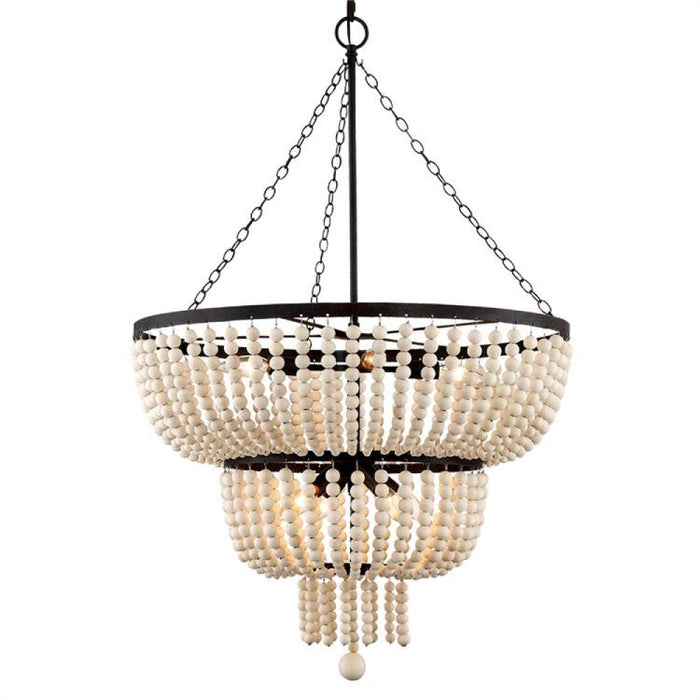 Rylee 8 Light Forged Bronze Chandelier