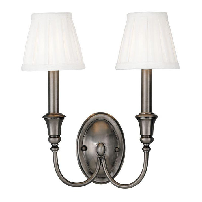 2 LIGHT WALL SCONCE