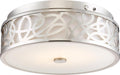 LED 20W FLUSH BRUSHED NICKEL